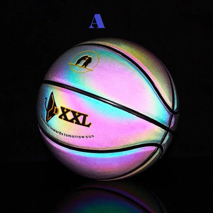 Luminous Street Rubber Basketball Night Game