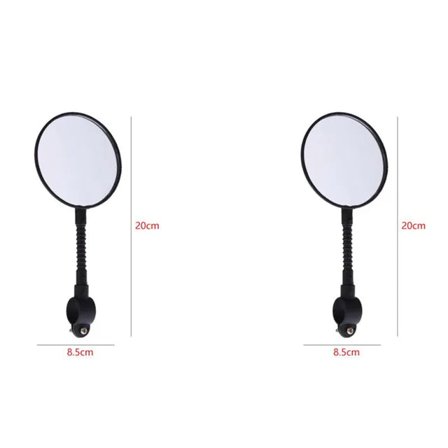 Wide-Angle Bicycle Mirror