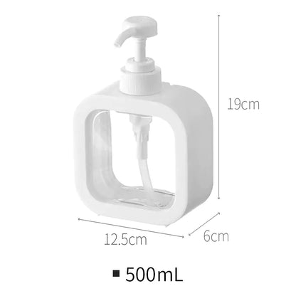 Refillable Soap Lotion Bath Pump Bottle