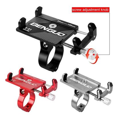 Aluminum Motorcycle Bike Bicycle Holder Mount Handlebar For Cell Phone GPS US