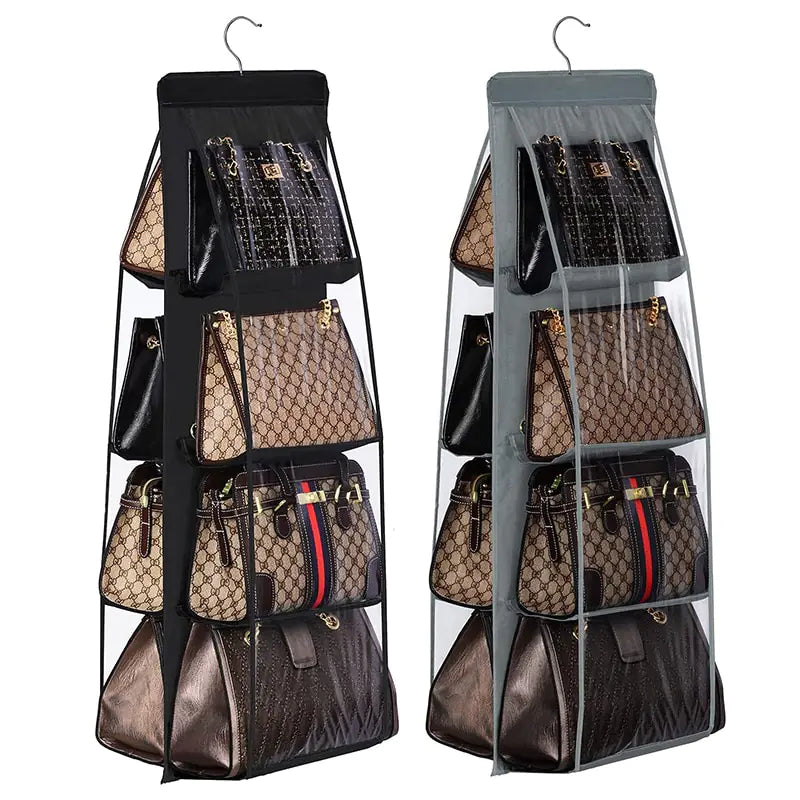 Transparent Storage Bag Hanging Handbag Organizer