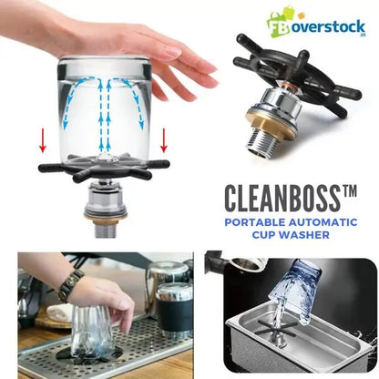 CleanBoss? Portable Automatic Cup Washer