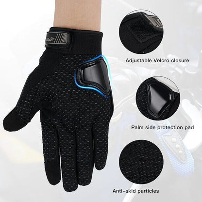 Racing Motorcycle Motorbike Motocross Riding Dirt Bike Full Finger Sports Gloves