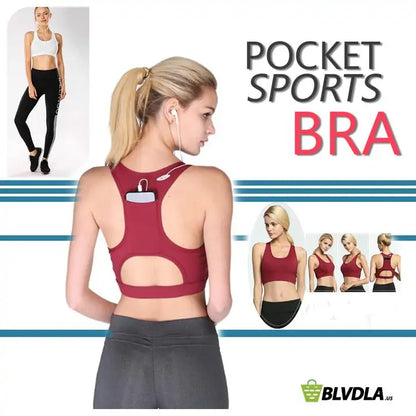 FitFlex Lifting Pocket Sports Bra