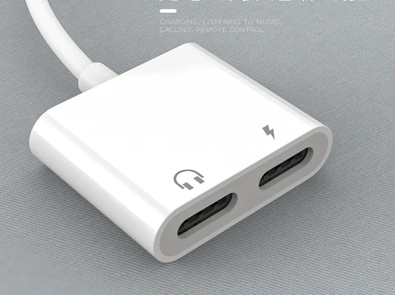 Headphone Adapter Lightning To 3.5mm Adapter Cable