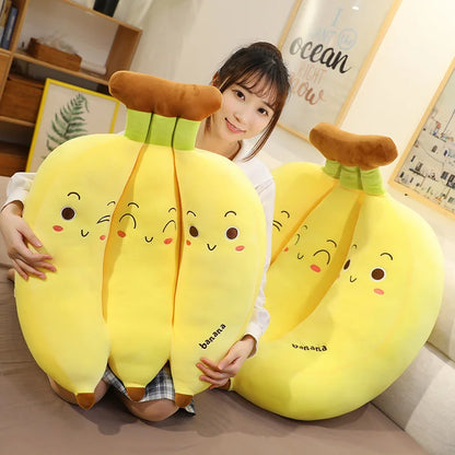 Creative Cartoon Banana Plush Pillow