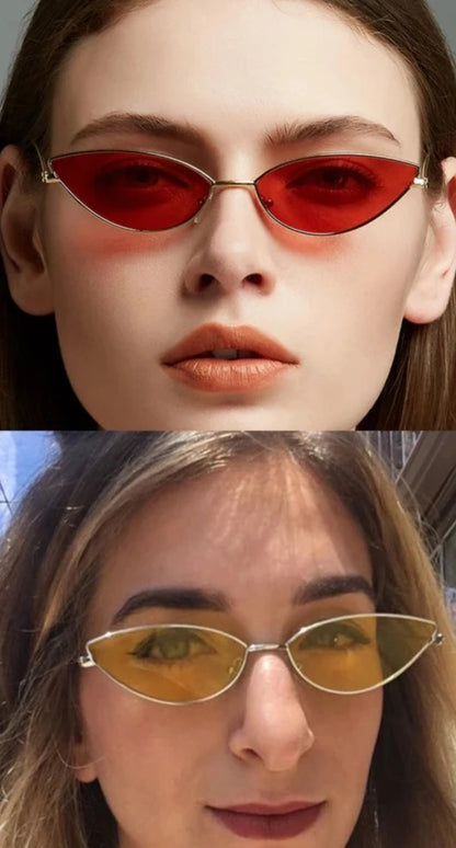 Lunettes de soleil œil de chat tendance pour femmes