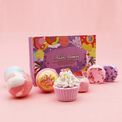 7Pcs Special Shape Bath Bombs