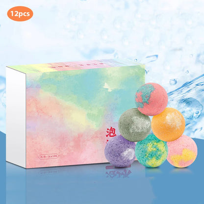 12Pcs Bath Bombs Set