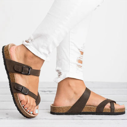 Sandalias de verano estilo Roma para mujer