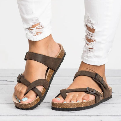 Sandalias de verano estilo Roma para mujer