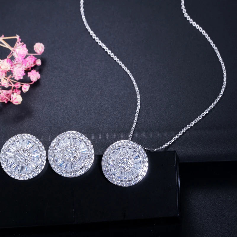 Crystal Zircon Fashion Necklace For Women's