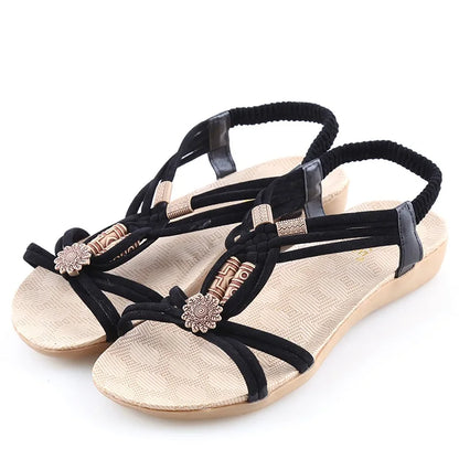 Sandalias cómodas de verano para mujer.