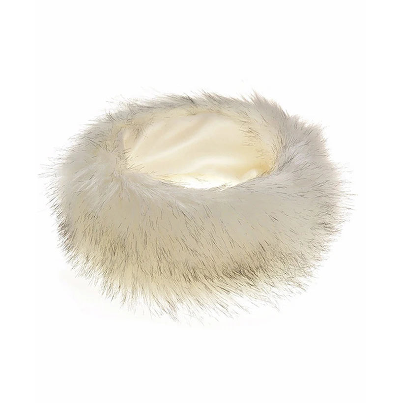 Women Winter Faux Fox Fur Hat