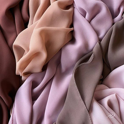 Foulard en mousseline de soie solide pour femmes, prêt à porter, Hijab instantané, châle musulman, islamique, arabe, à la mode, 2021