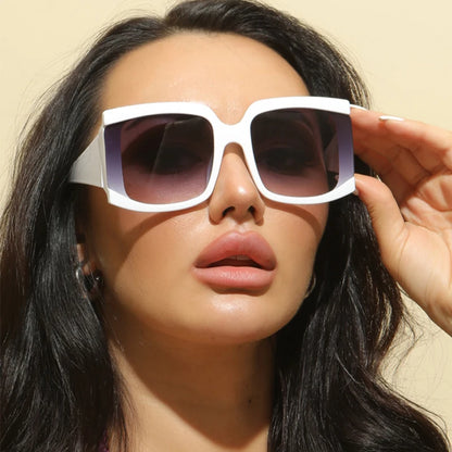 Gafas de sol cuadradas de moda para mujer