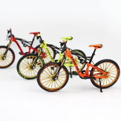 1:10 New Mini Finger Mountain Alloy Bicycle Diecast Simulation Model