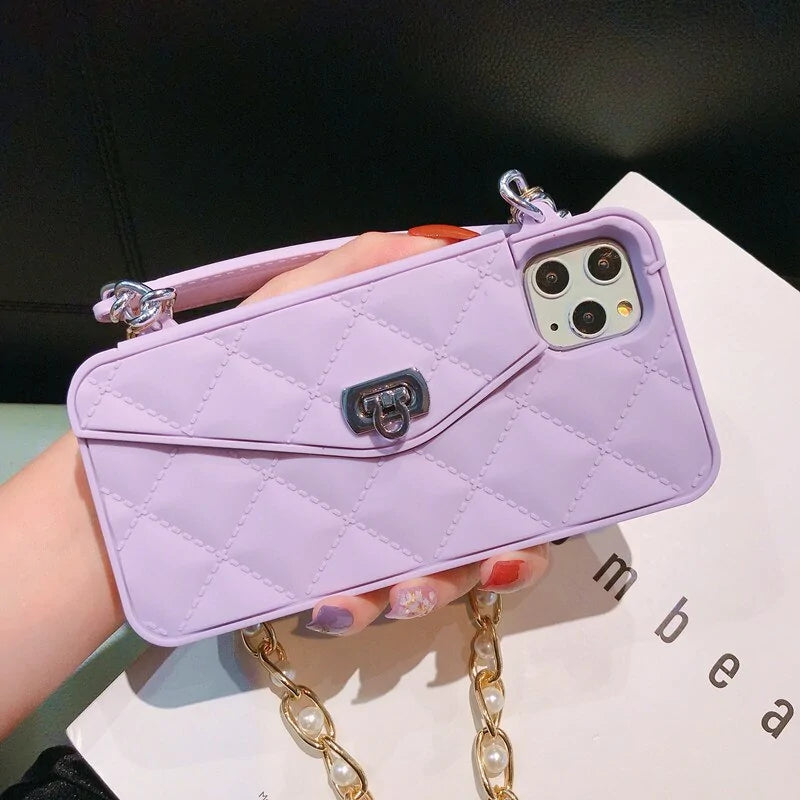 Handbag Purse Phone Cover Short Chain