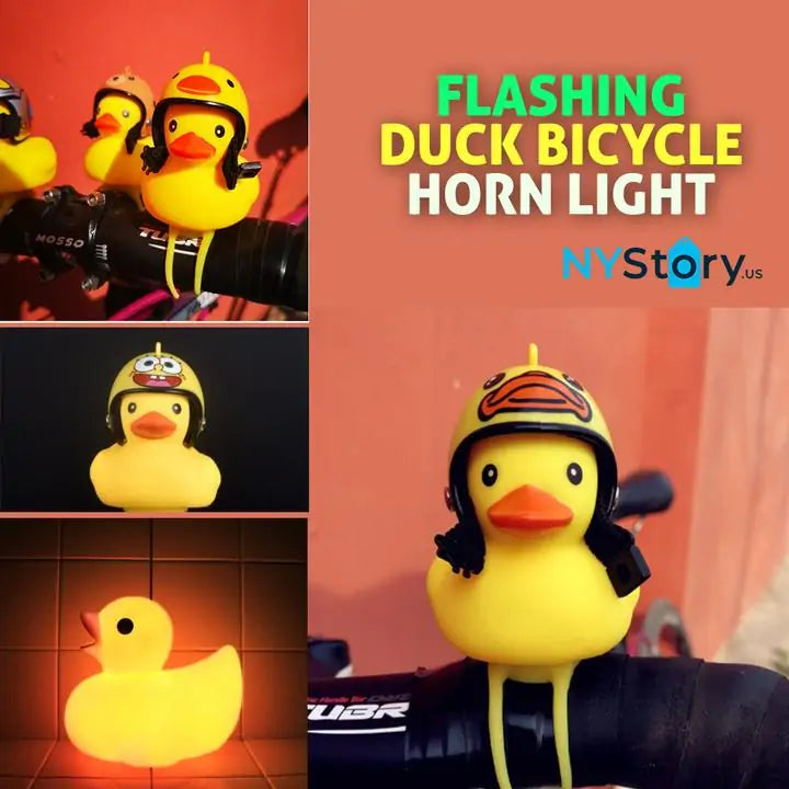 Flashing Duck Bicycle Horn Light