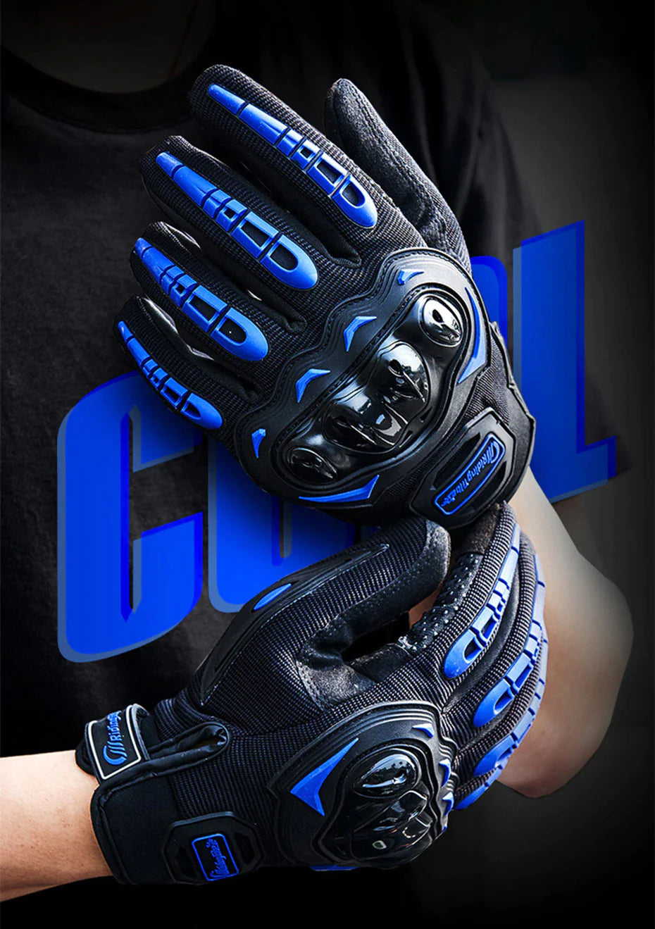 Racing Motorcycle Motorbike Motocross Riding Dirt Bike Full Finger Sports Gloves