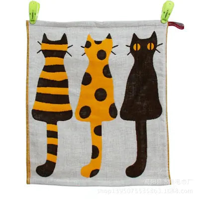 Adorable and Practical Three-layer Soft Baby Cotton Bath Towel