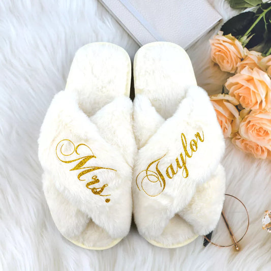Fluffy Open Toe Sandals For Women's
