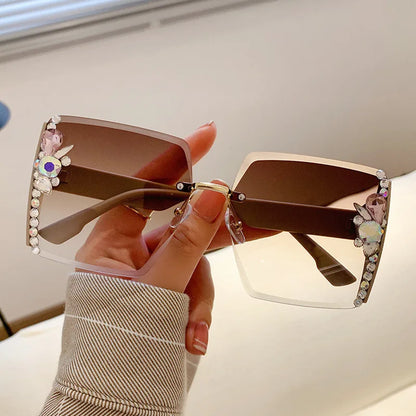 Fashion Square Sunglasses For Women's