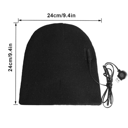 USB Rechargeable Heated Wool Hat🧤🔥