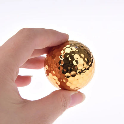 1pc Gold Color Golf Balls