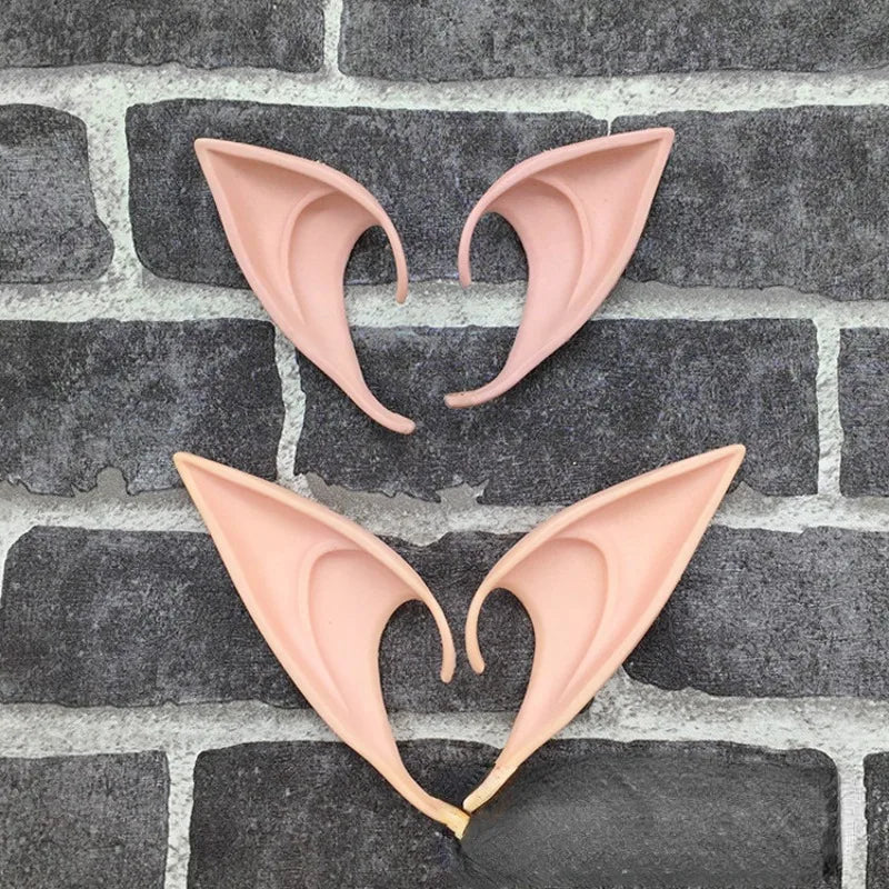 1Pair Fashion Latex Pointed Ears