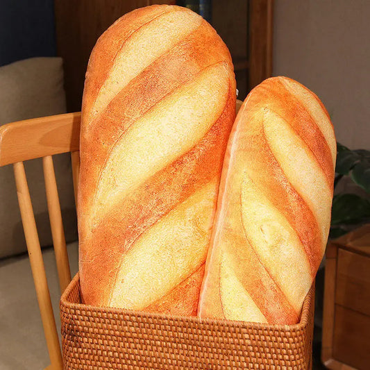Almohada de felpa de pan francés