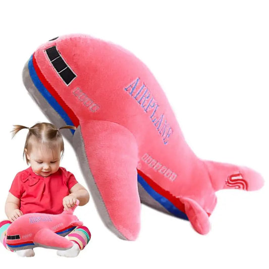 Juguete de almohada de felpa de avión para niños