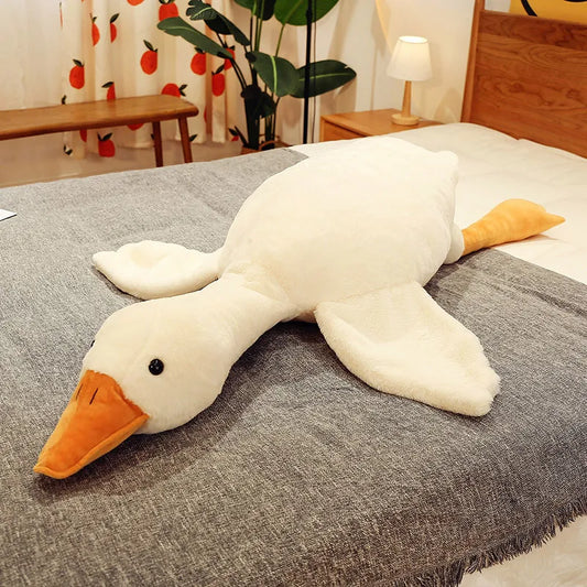 Cute Big And Soft White Goose Plush Toy