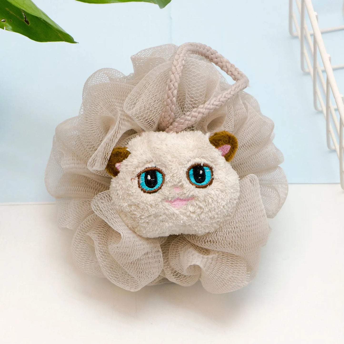 Cartoon Cute Cat Bath Sponge