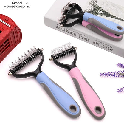 Pets Fur Knot Cutter &amp; Hair Removal Comb ✂️🐾