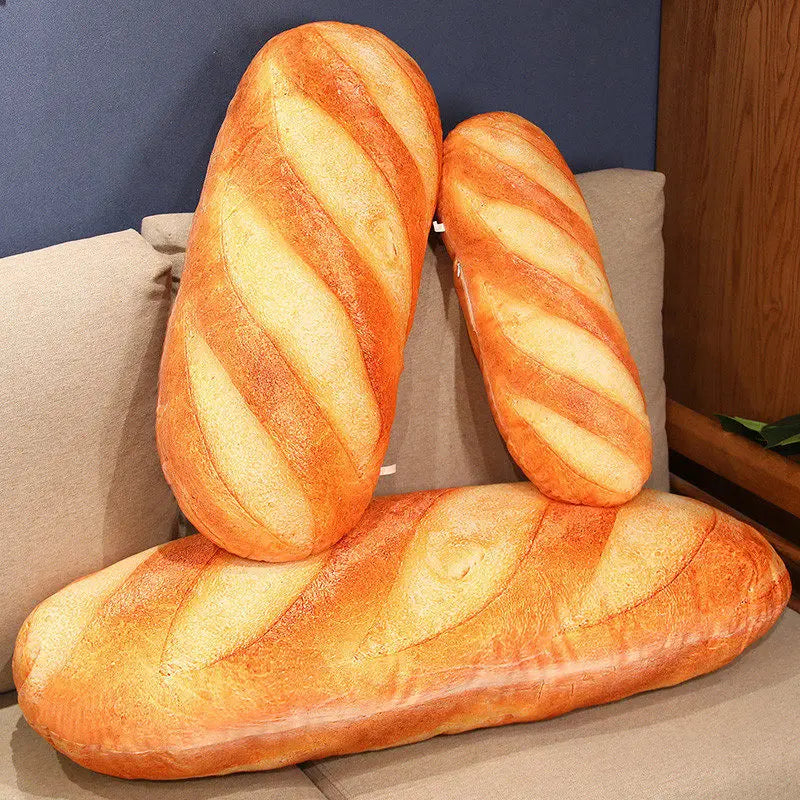 Almohada de felpa de pan francés