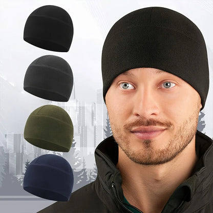 Unisex Windproof Polar Fleece Warm Beanie Hat 🎩