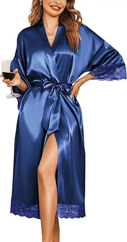 Sexy Long Dressing Gown For Women's
