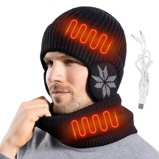 USB Heated Beanie Hat & Neck Warmer Specifications 🌨️🧣