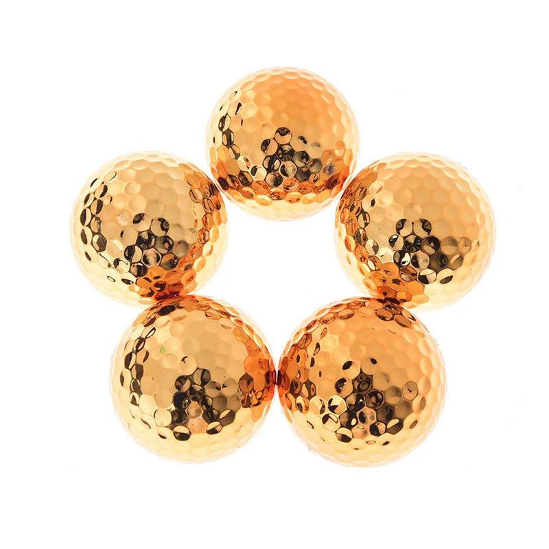 1pc Gold Color Golf Balls