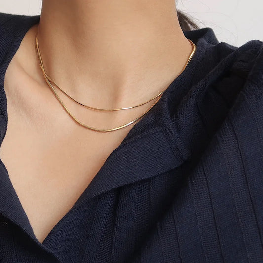 Thin Necklace For Women's