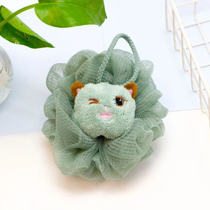 Cartoon Cute Cat Bath Sponge