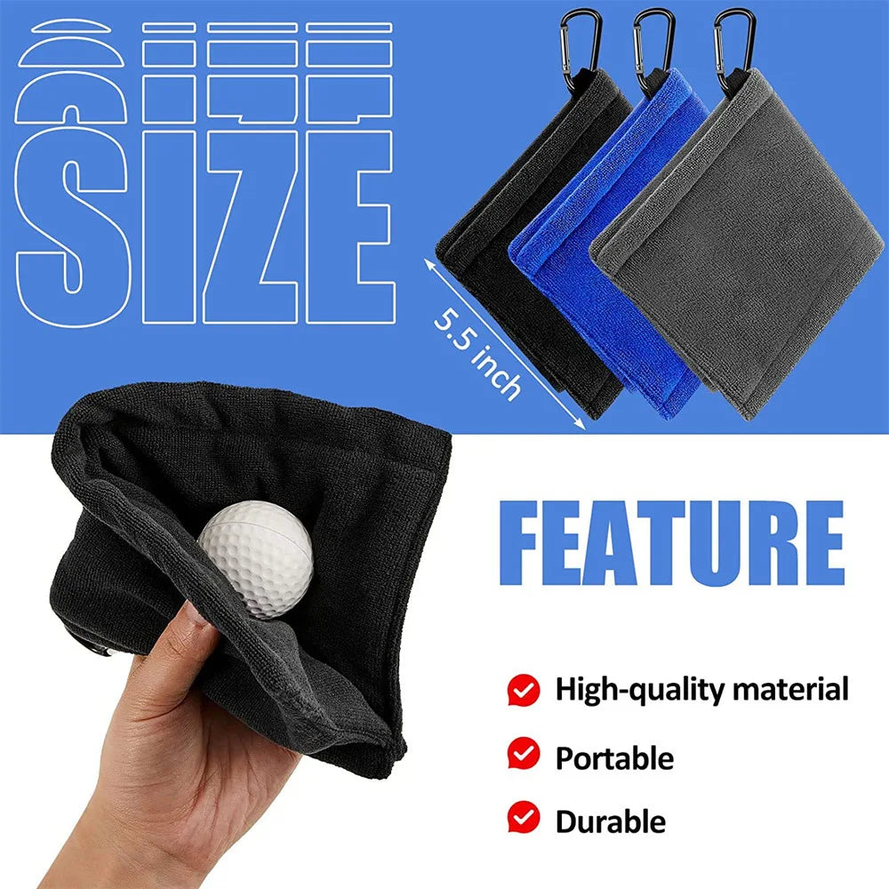 Square Golf Ball Cleaning Towel