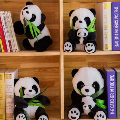 Almohada de felpa suave Panda para niños