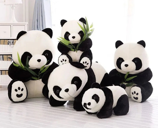 Almohada de felpa suave Panda para niños