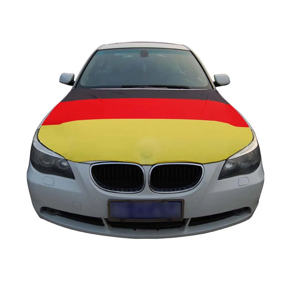 Haiti flag car Hood cover