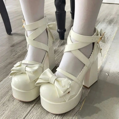 Chunky Unique High Heels