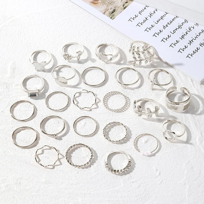 Fashion Multiple Ring Form For Women's