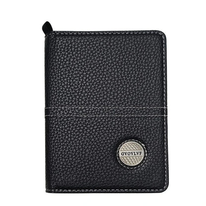 Statistic Golf Scorecard Cover Leather