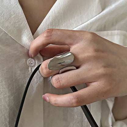 Anillos de joyería moderna para mujer.